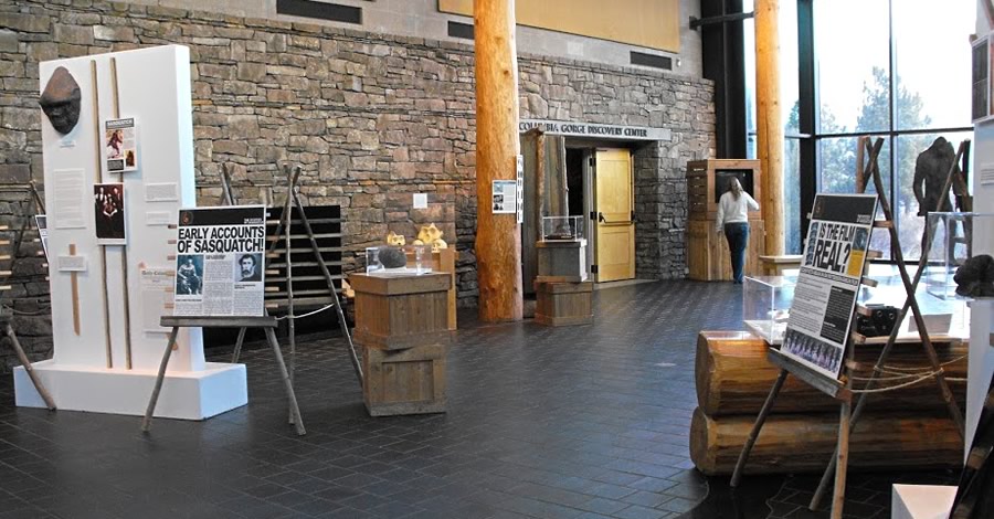 Exhibits at the Columbia Gorge Discovery Center & Museum