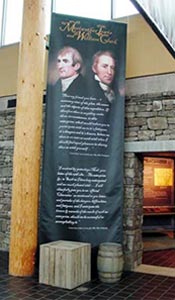Lewis & Clark Exhibit Banner