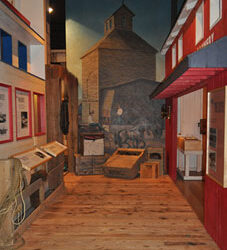 Street Replica from Historical The Dalles Oregon